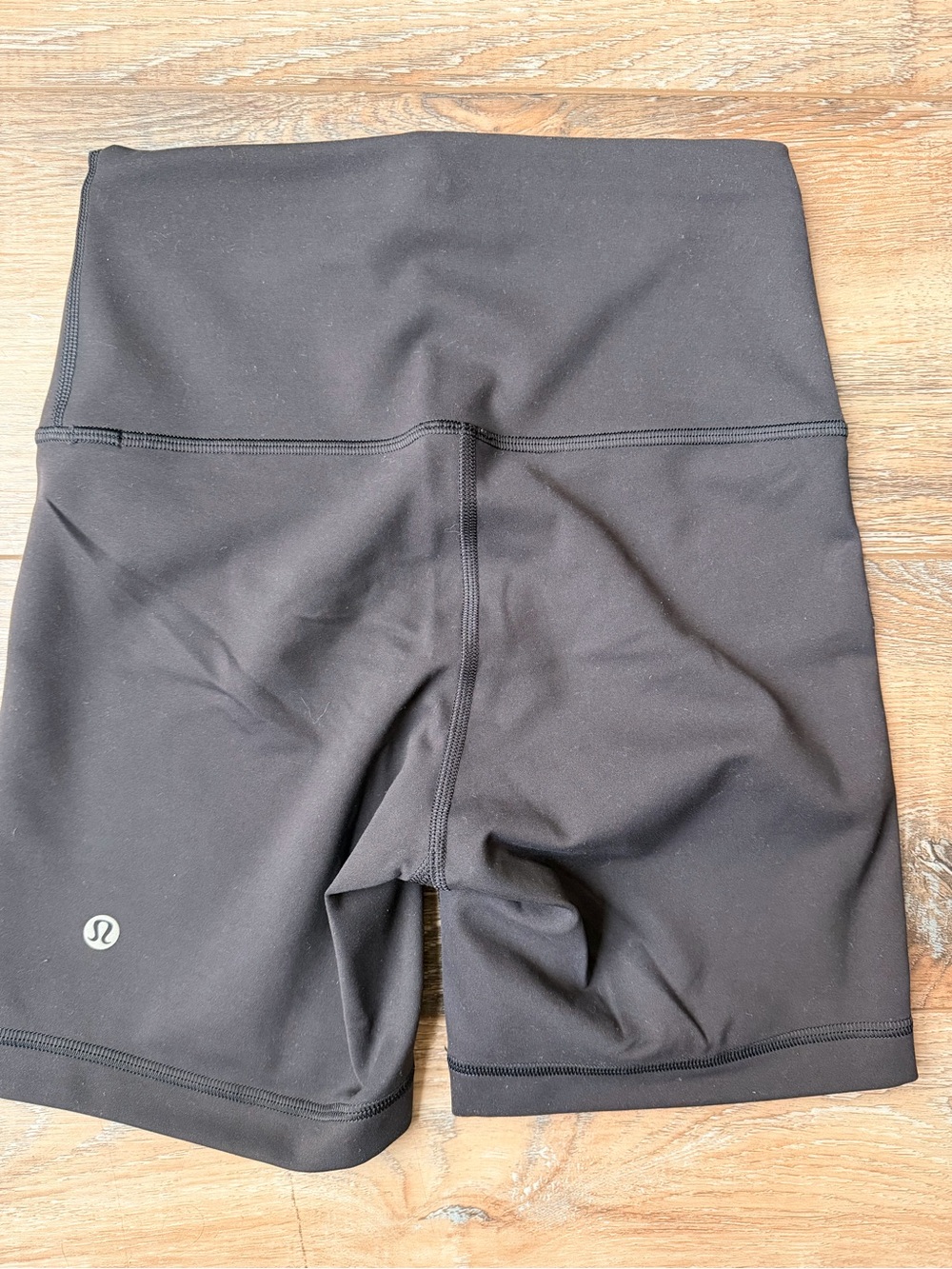 lululemon athletica Black High-Waist Bike Shorts - Picture 2 of 2
